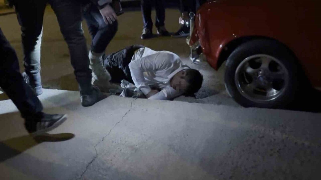 Aksaray'da yol ortasında palalı saldırı sonucu bir kişi ağır yaralandı