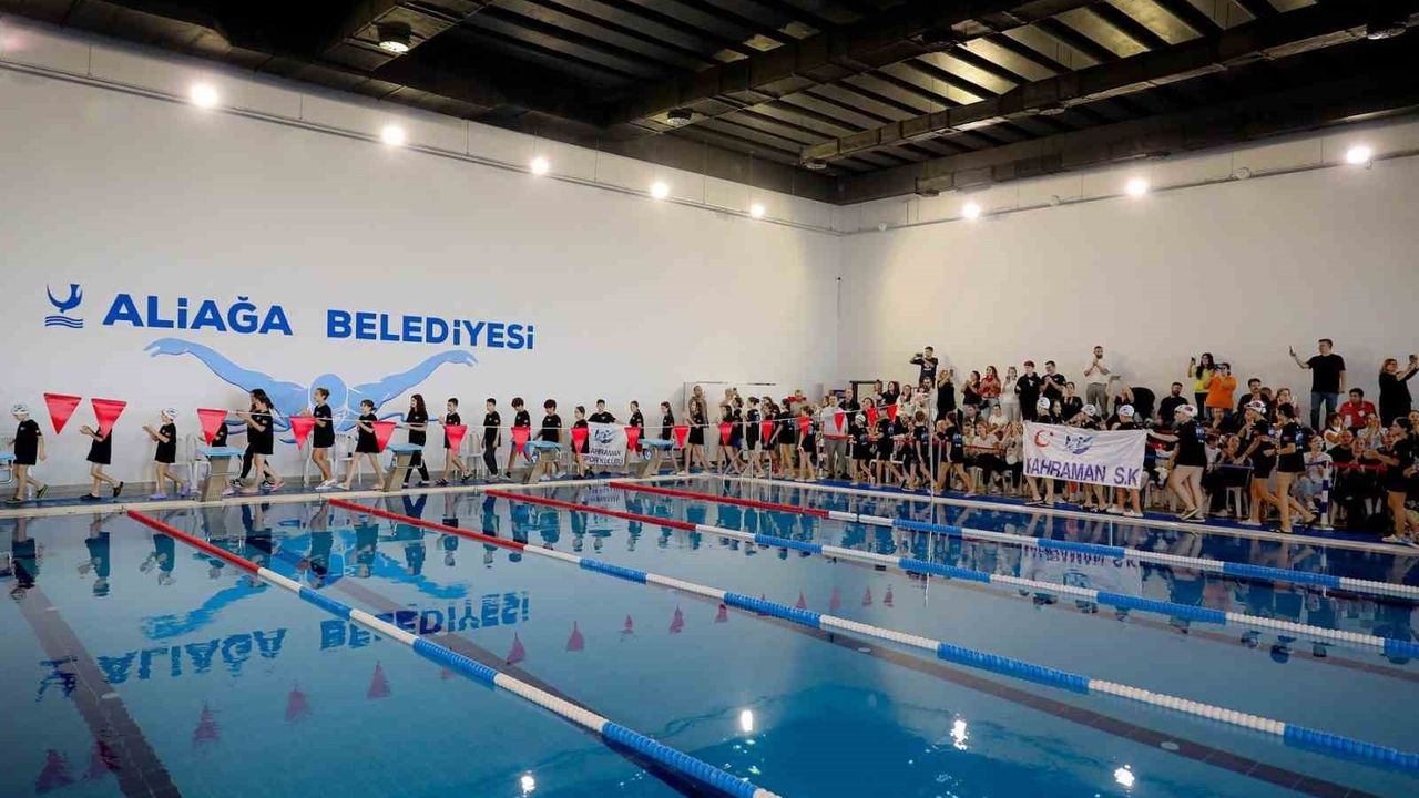Aliağa Belediyesi’nin Yarı Olimpik Havuzları İzmir’de Su Sporlarının Merkezi Oldu