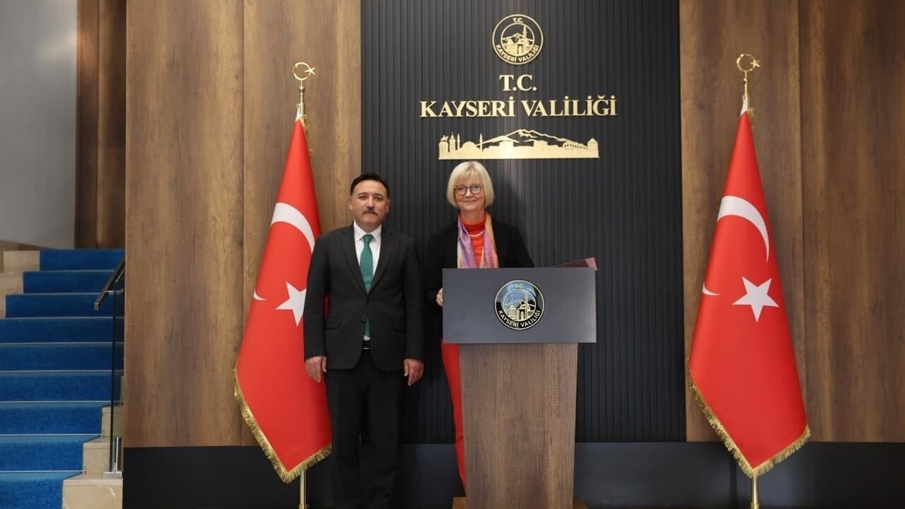 Almanya Büyükelçisi Sibylle Katharina Sorg, Kayseri Valisi Gökmen Çiçek’i Ziyaret Etti