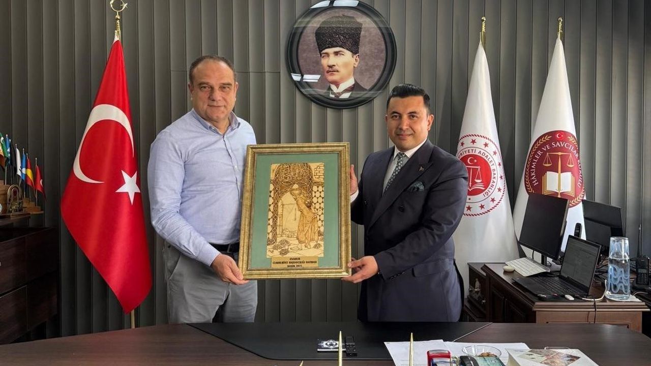 Anayasa Mahkemesi Başkanvekili Basri Bağcı, Anamur Adalet Sarayı'nda İncelemelerde Bulundu