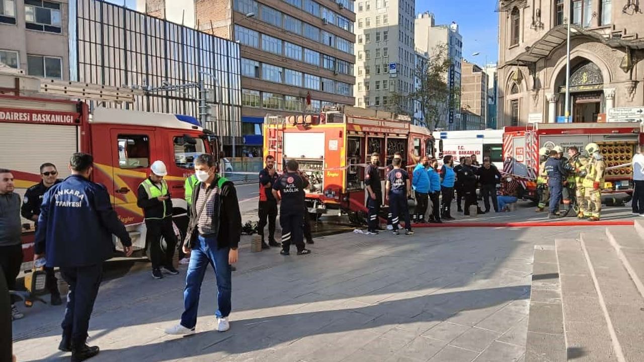 Ankara Sosyal Bilimler Üniversitesi'nde doğal gaz kazanındaki duman binayı tahliye ettirdi, 8 kişi etkilendi