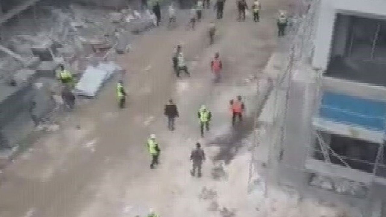 Antakya'da şantiyede işçi kavgası: Polis havaya ateş açarak müdahale etti