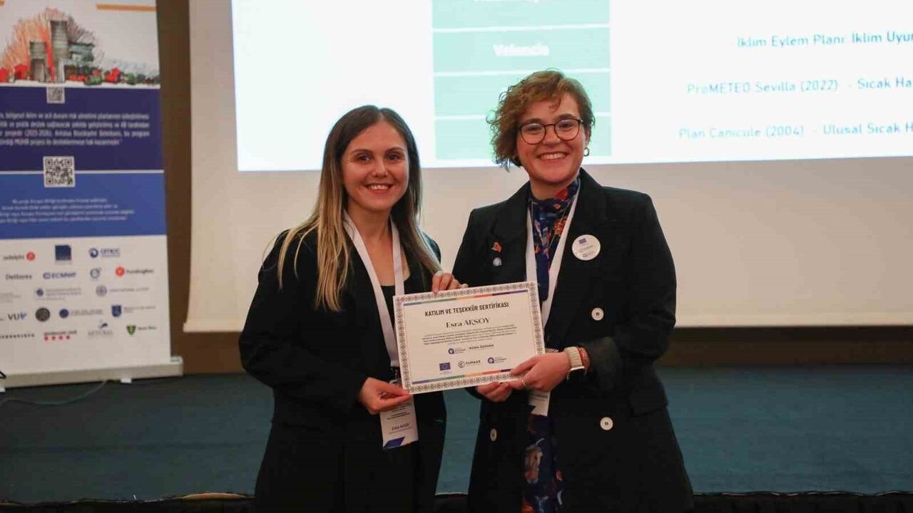 Antalya’da CLIMAAX/CLIMAXX destekli çalıştay: 2024’te 1,5°C eşiğinin aşılması ve kentsel ısı adası etkileri ele alındı