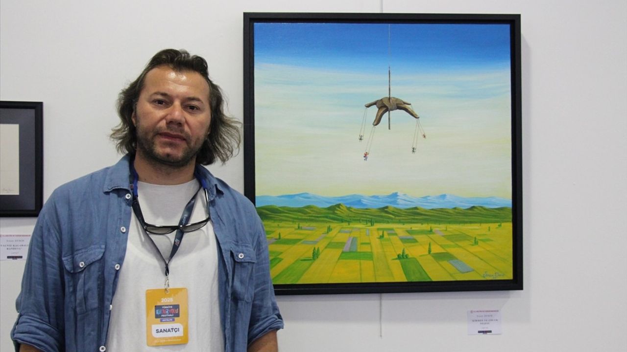 Antalya Kültür Yolu Festivali'nde sergiler sanatseverlerle buluştu