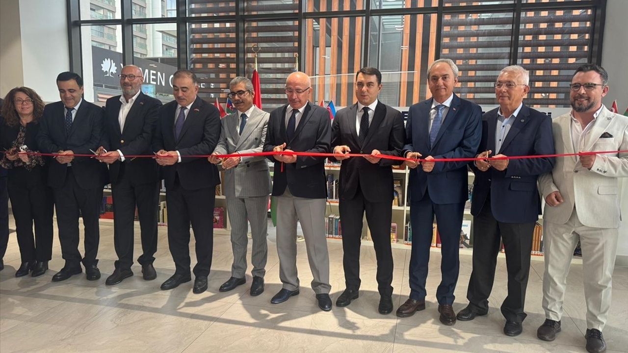 Antalya Kütüphanesi'nde Azerbaycan Seçkisi açıldı — 759 kitapla kültürel işbirliği güçleniyor