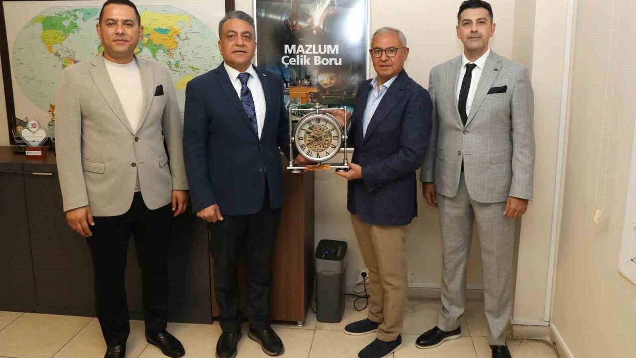 AOSB Yönetimi sanayicilerle üretimde iş birliğini güçlendiriyor