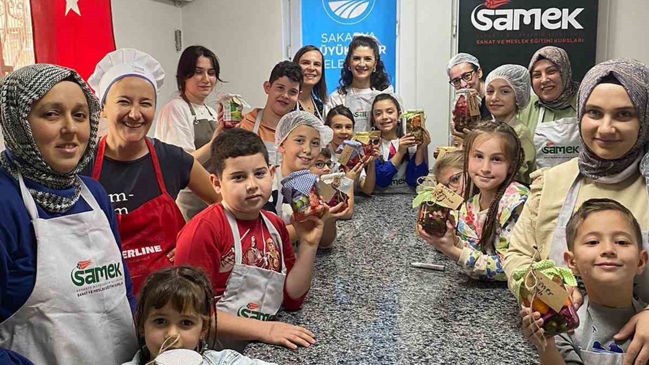 Ara tatilde SAMEK anne-çocuk atölyeleri Sakarya’yı renklendirdi