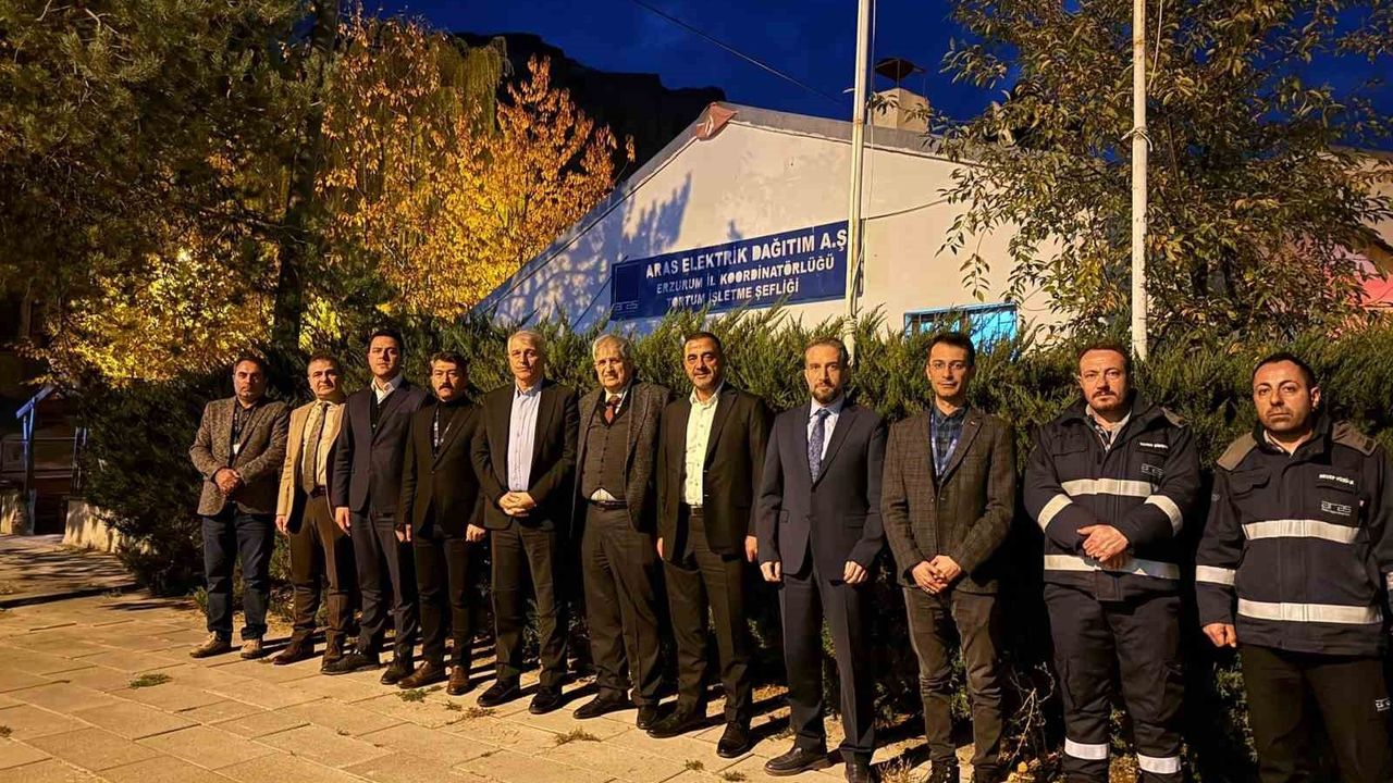 Aras EDAŞ Üst Yönetimi Erzurum'da Saha Ziyaretleri: Yatırım, Kayıp Kaçak ve 2026 Planları Yerinde Değerlendirildi