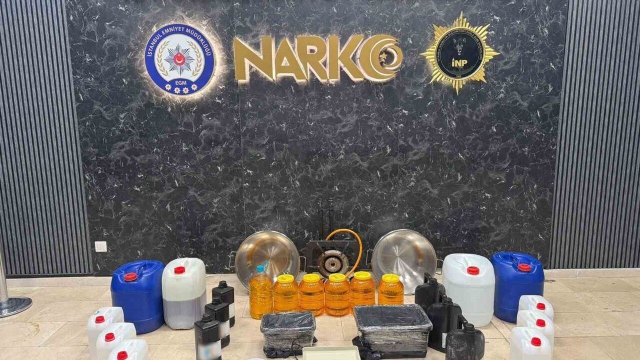 Arnavutköy’de lüks villaya operasyon: 47 kilo 180 gram uyuşturucu ele geçirildi