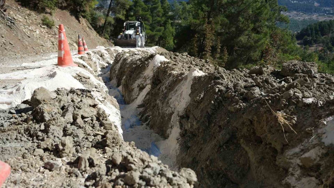 ASAT'tan Konyaaltı ve yaylalarına 164 milyon 219 bin TL'lik içme suyu şebeke yatırımı