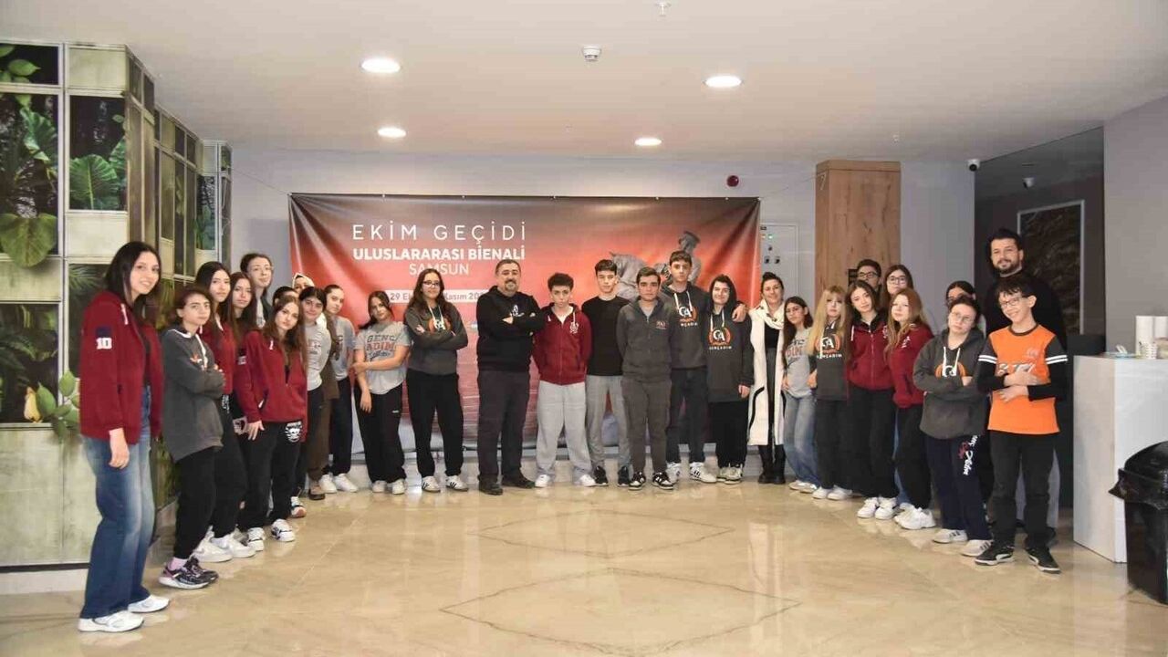 Atakum’da Ekim Geçidi Uluslararası Bienali: 14 ülkeden 151 sanatçı bir ay süren sergide