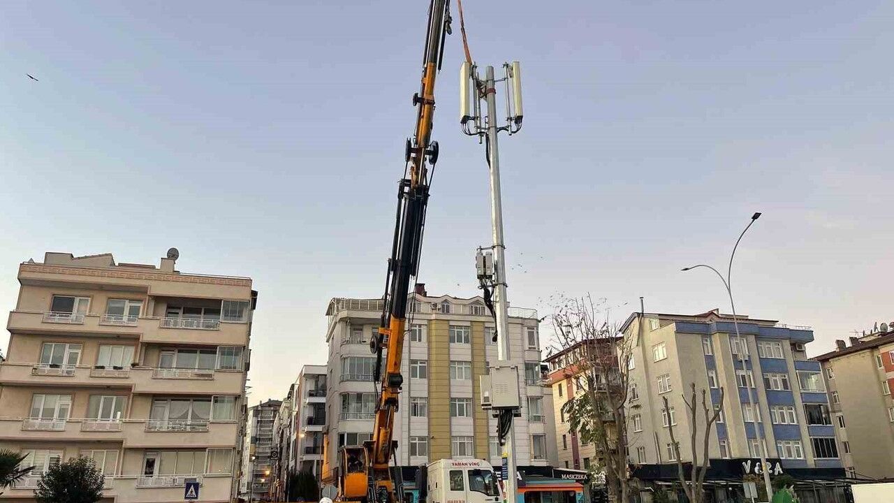 Atakum Denizevleri Mahallesi'nde Tepki Sonrası Baz İstasyonu Kaldırıldı