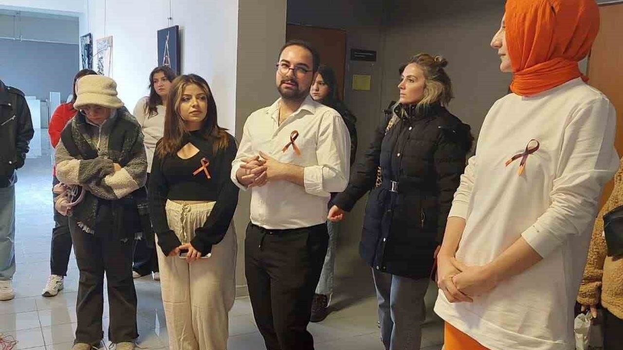 Atatürk Üniversitesi Güzel Sanatlar Fakültesi’nde 25 Kasım için Kadına Yönelik Şiddet Farkındalık Etkinliği