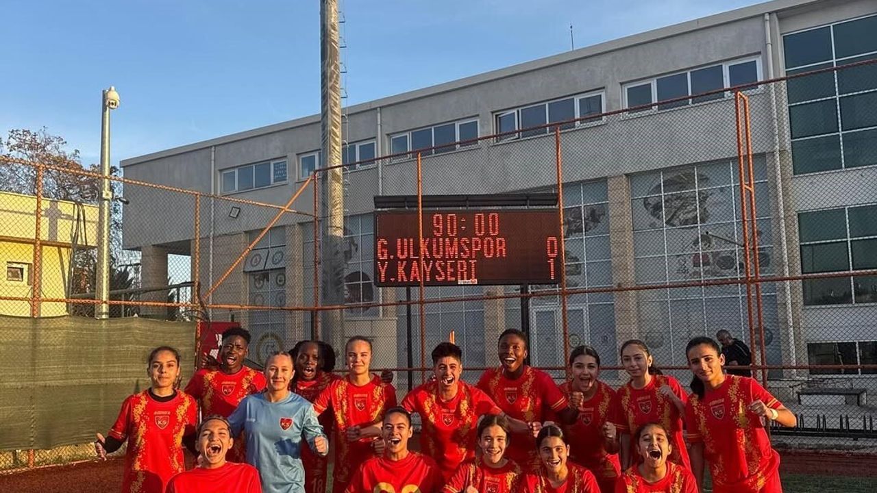 Auran Kayseri Kadın FK, Genç Ülküm Spor'u deplasmanda 1-0 yendi