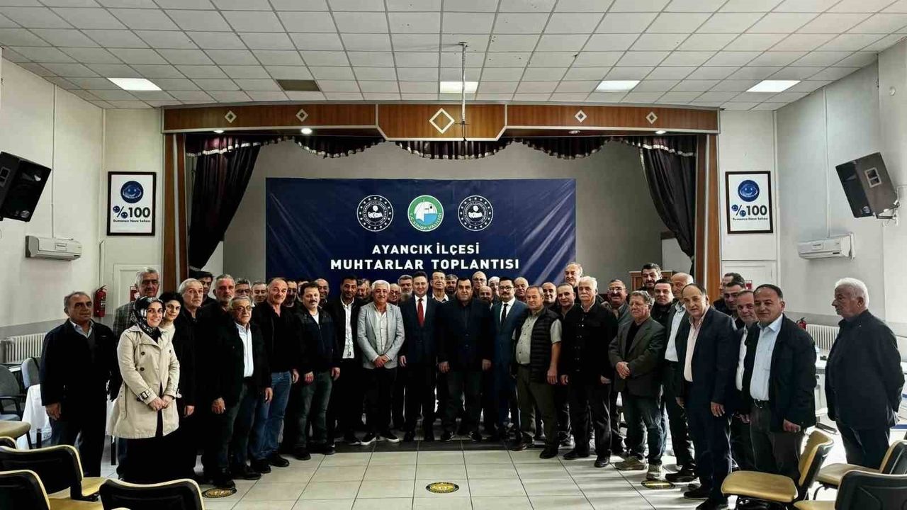 Ayancık’ta Köylere Hizmet Götürme Birliği 2025 Kasım Genel Kurulu: Köy Hizmetlerinde Öncelikler