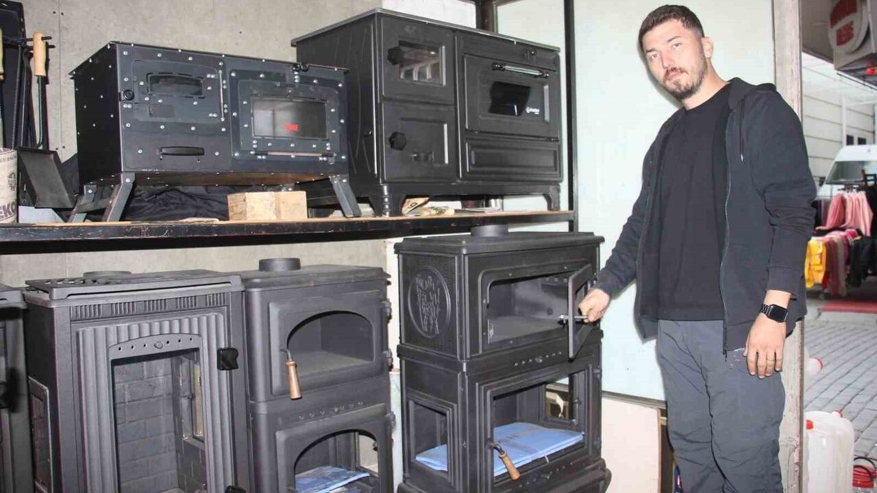 Aydın'da soba tercihleri değişiyor: Şömine modelleri estetik amaçla öne çıkıyor