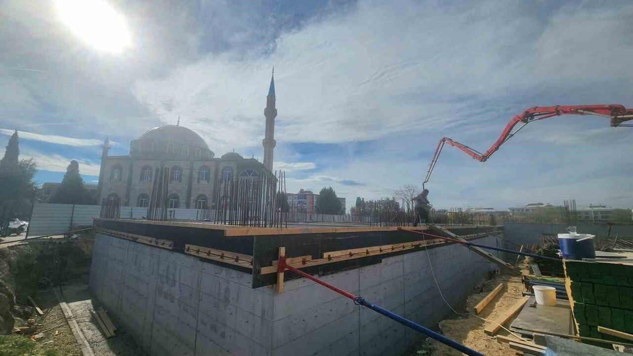 Aydın Tepecik’te Hafızlık Kız Kur’an Kursu İnşaatı Hızla İlerliyor