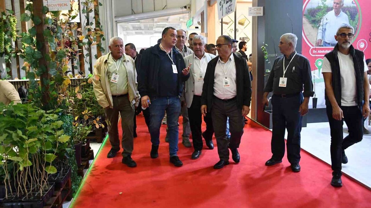 Aydın Ticaret Borsası üyeleri Growtech 2025'te tarım teknolojilerini yerinde inceledi