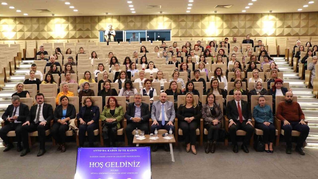 AYTO'nun 'Kadının Emeği, Aydın’ın Geleceği' programında sertifikalar ve yeni iş birlikleri