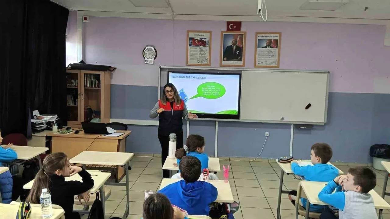Babaeski’de İlkokul Öğrencilerine Su Verimliliği, Gıda İsrafı ve Sağlıklı Beslenme Eğitimi