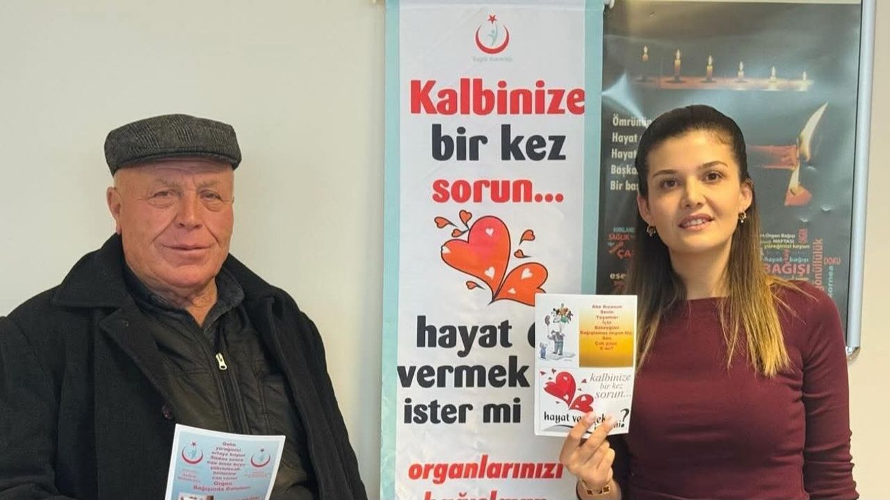 Babaeski Devlet Hastanesi'nde Organ Bağışı Bilinçlendirme Etkinliği (3-9 Kasım)