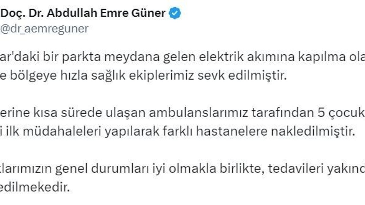 Bağcılar'da 5 Çocuğun Elektrik Akımına Kapıldığı Plevne Parkı Süresiz Mühürlendi