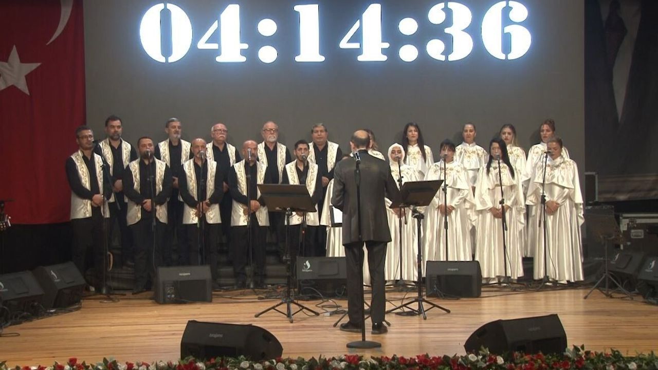 Bahçelievler'de 24 Kasım'da Antakya Medeniyetler Korosu ile Öğretmenler Günü kutlandı
