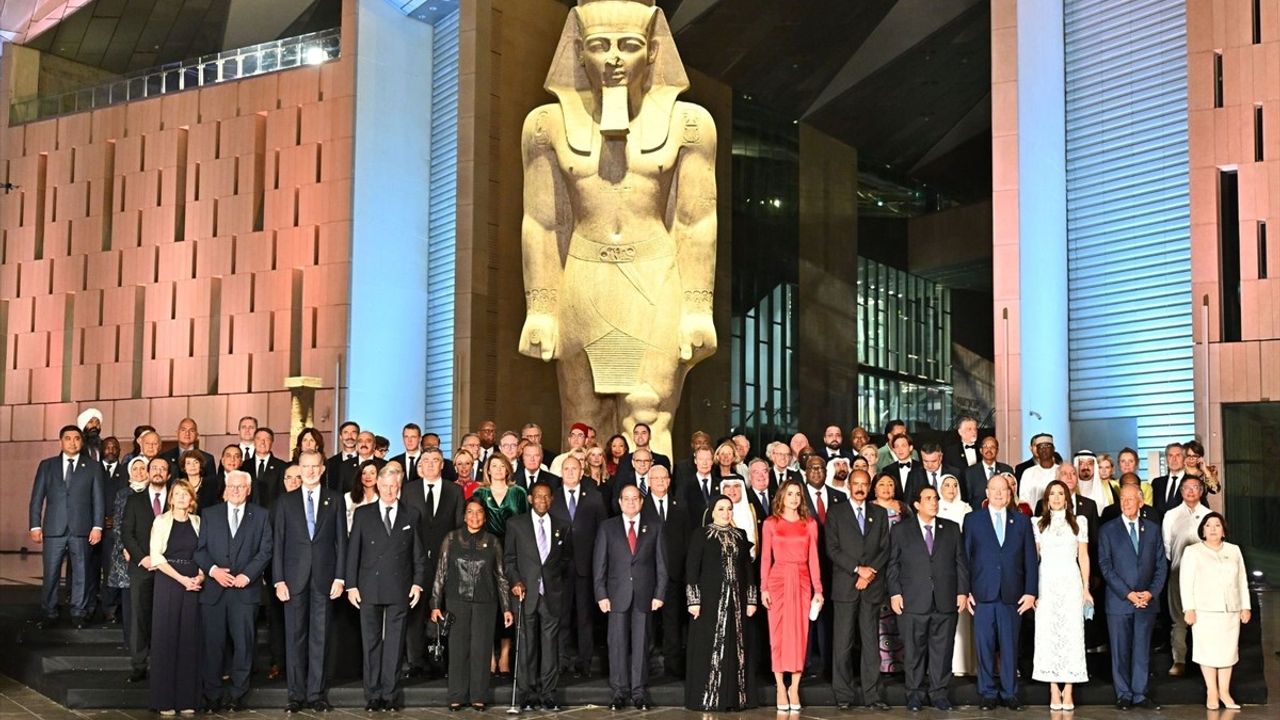 Bakan Ersoy, Büyük Mısır Müzesi açılışında kültürel miras ve işbirliği vurgusu