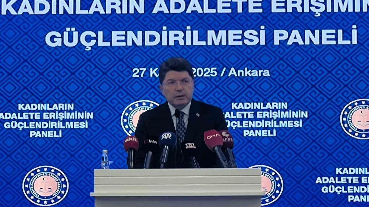 Bakan Tunç: Kadına yönelik şiddet 'kırmızı çizgimizdir' — Adalete erişim panelinde politika ve mevzuat vurgusu