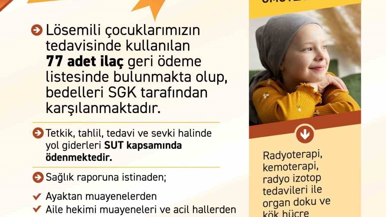 Bakan Vedat Işıkhan'dan 2-8 Kasım Lösemili Çocuklar Haftası mesajı