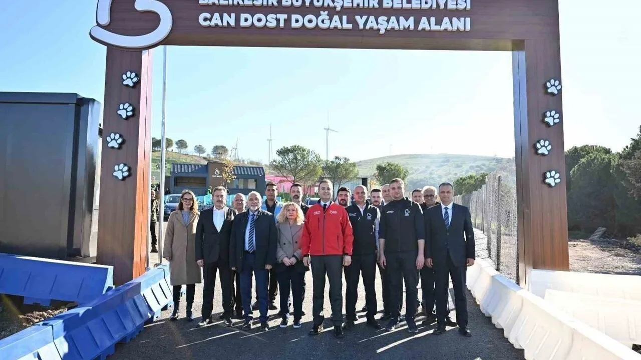 Balıkesir'de Can Dost Doğal Yaşam Alanı açılışa hazırlanıyor