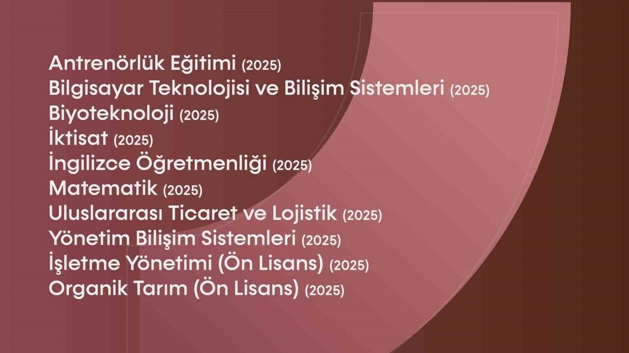 BARÜ'de 10 Programa Daha TYÇ Logosu Verildi — TYÇ Logolu Program Sayısı 29’a Yükseldi