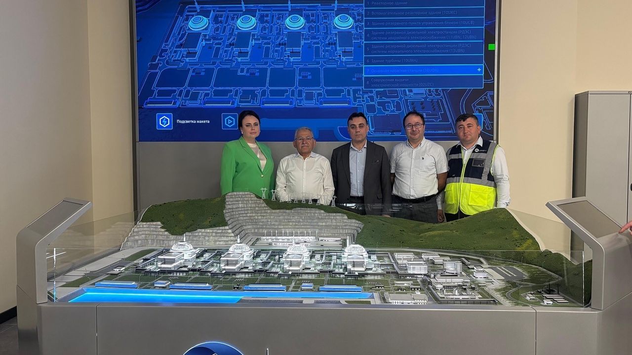 Başkan Büyükkılıç, Akkuyu Nükleer Güç Santrali'ni İnceledi