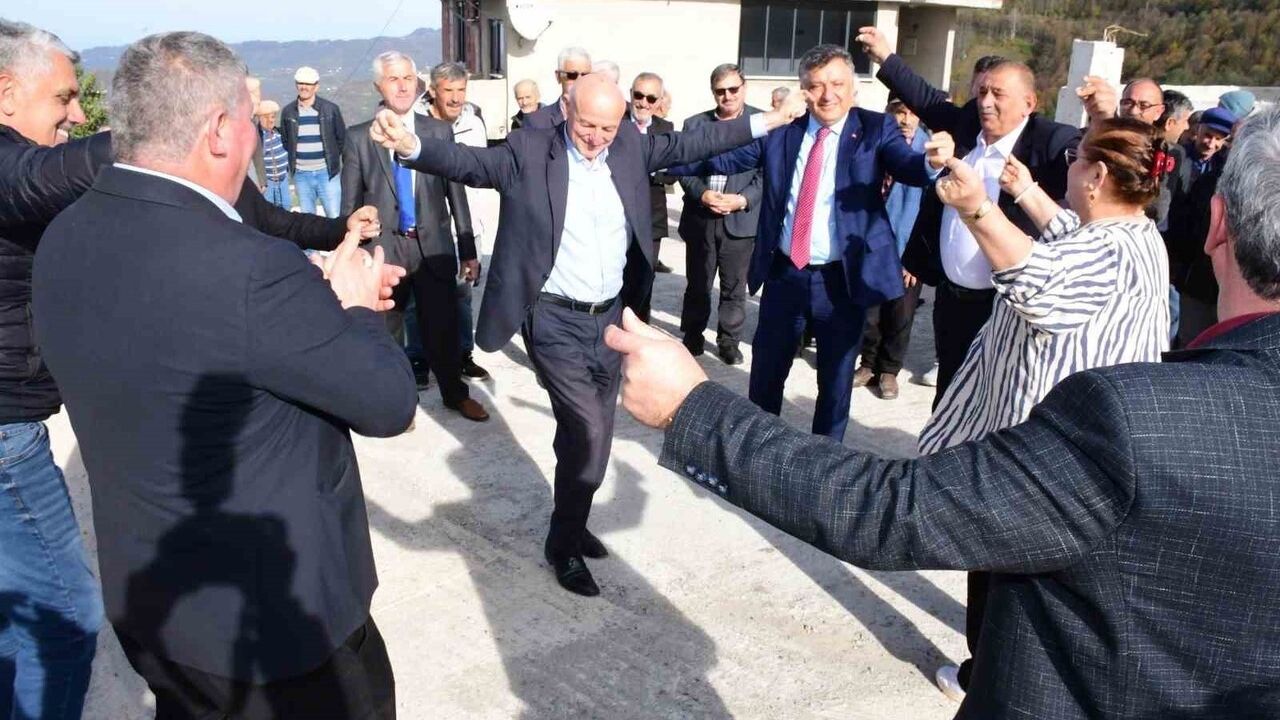 Başkan Kul Örencik’te: 'Terme’nin en uzağıyla yakını arasında hizmet farkı yok'