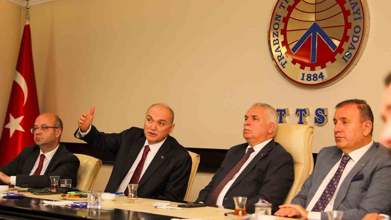 Başkan Özlü: Trabzon Yatırım Adası Mega Endüstri Bölgesi hükümet projesi olmalı