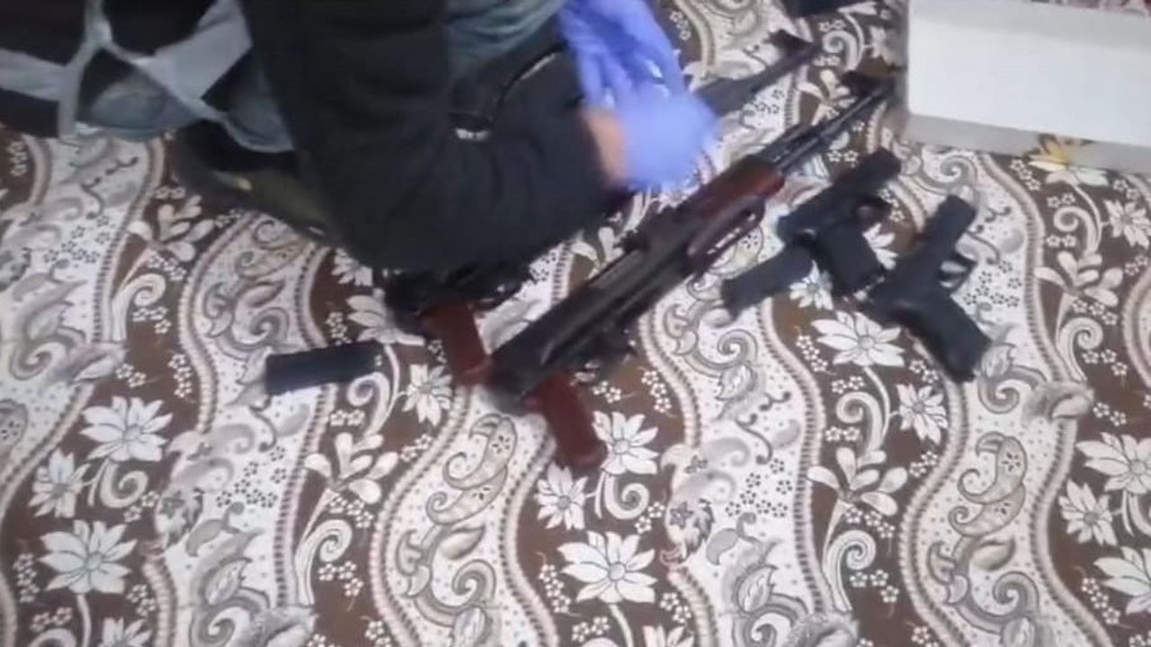 Batman'da silah kaçakçılığı operasyonları: 2023-2025'te 2 bin 312 silah ele geçirildi