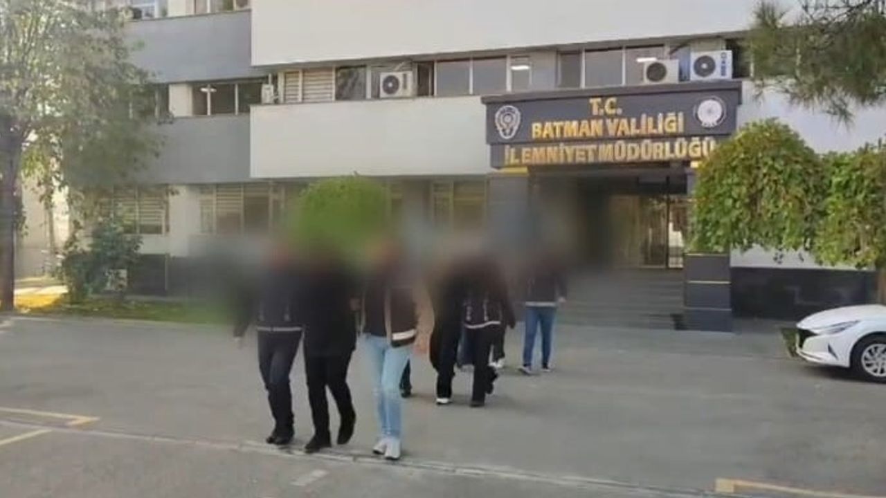 Batman'da tefecilik ve iş yeri kurşunlama operasyonu: 2 tutuklama