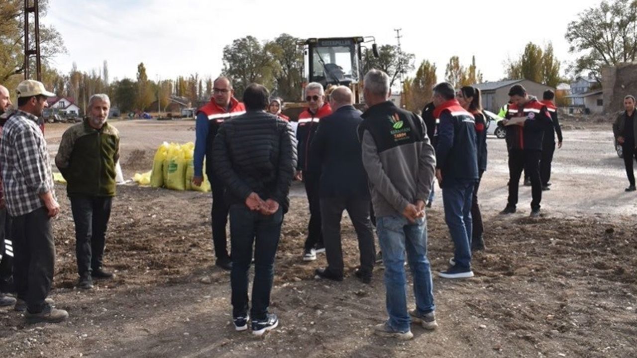 Bayburt Arpalı'da 64 Dekarlık Suni Mera Tesisi Kuruldu