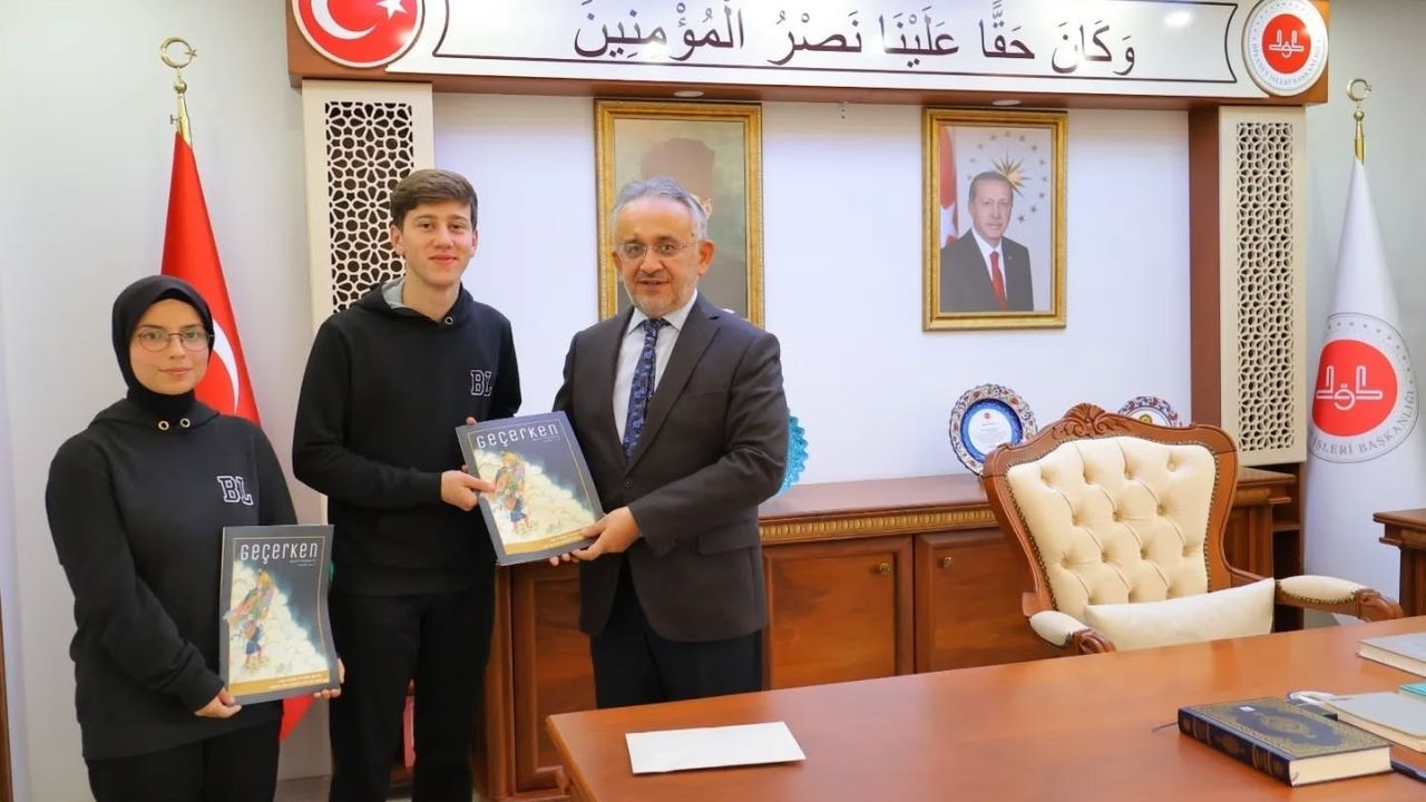 Bayburt Lisesi öğrencilerinden Filistin ve Gazze için 3 bin 500 TL yardım