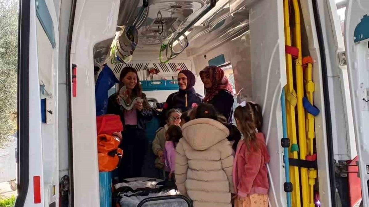 Bayırköy’de 4-6 Yaş Kur’an Kursu Öğrencileri 112 Acil Komuta Merkezini Ziyaret Etti