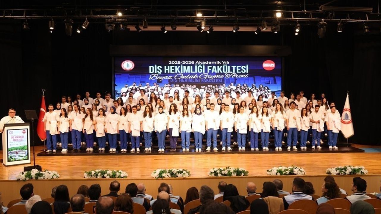 BEUN'de 2025-2026 Akademik Yılı Diş Hekimliği Beyaz Önlük Giyme Töreni