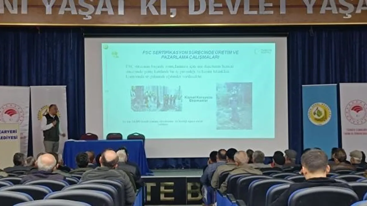 Bilecik Pazaryeri’nde ormanlara FSC eğitimi: Sertifikasyon yolunda adım