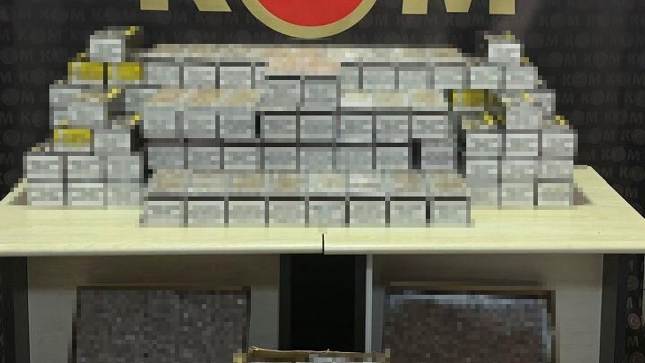 Bilecik'te 30 bin dolu ve 10 bin boş makaron ele geçirildi