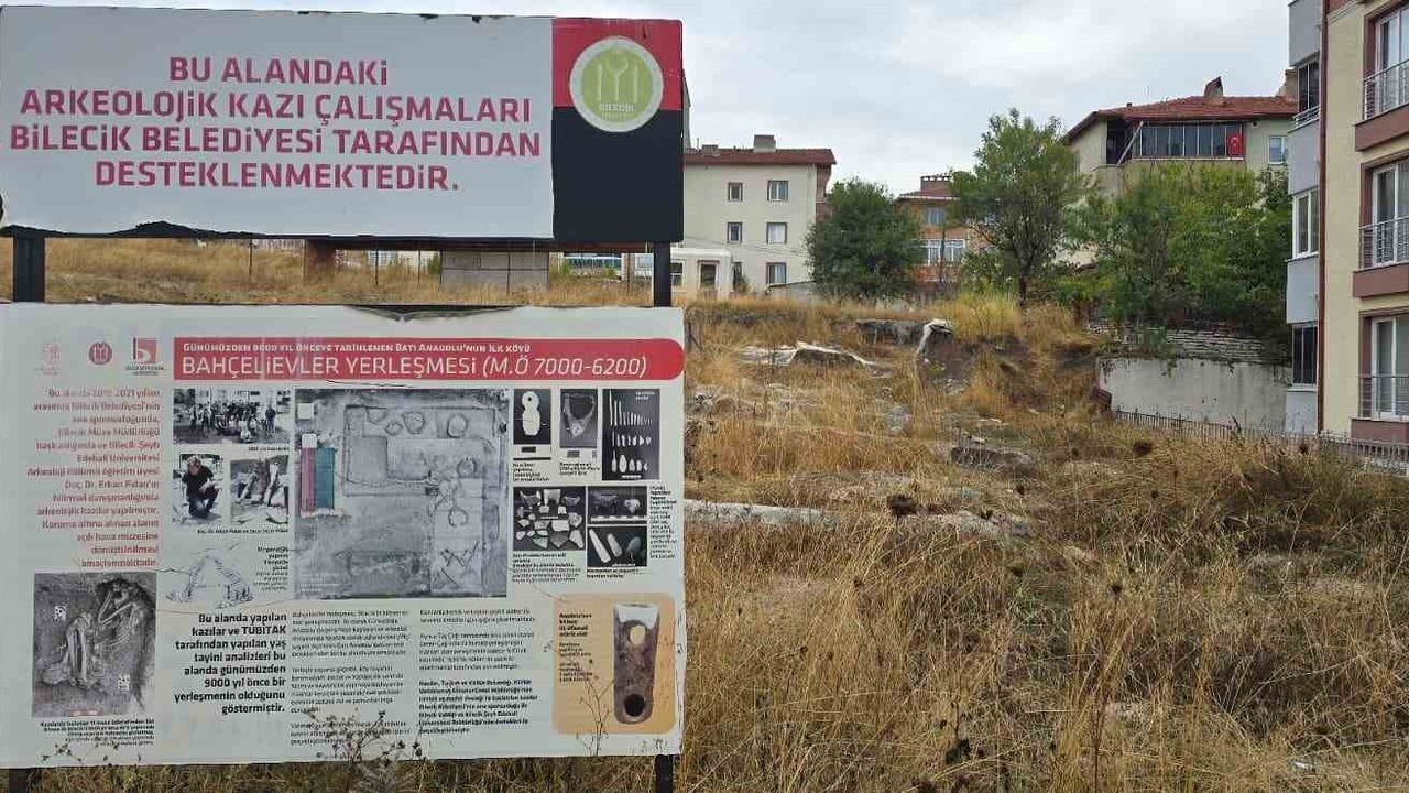 Bilecik’te 9 bin yıllık yerleşim alanı: Halk alanın Açık Hava Müzesi olmasını istiyor