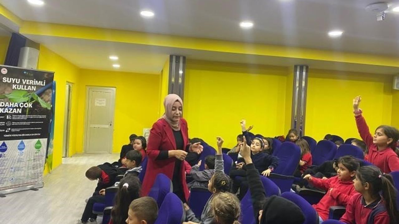 Bilecik'te ilkokul öğrencilerine 'Su verimliliği' eğitimi verildi