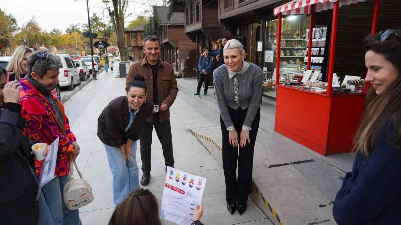Bilecik'te Sanat Sokağı Yılbaşı Çarşısı için hazırlıklar başladı