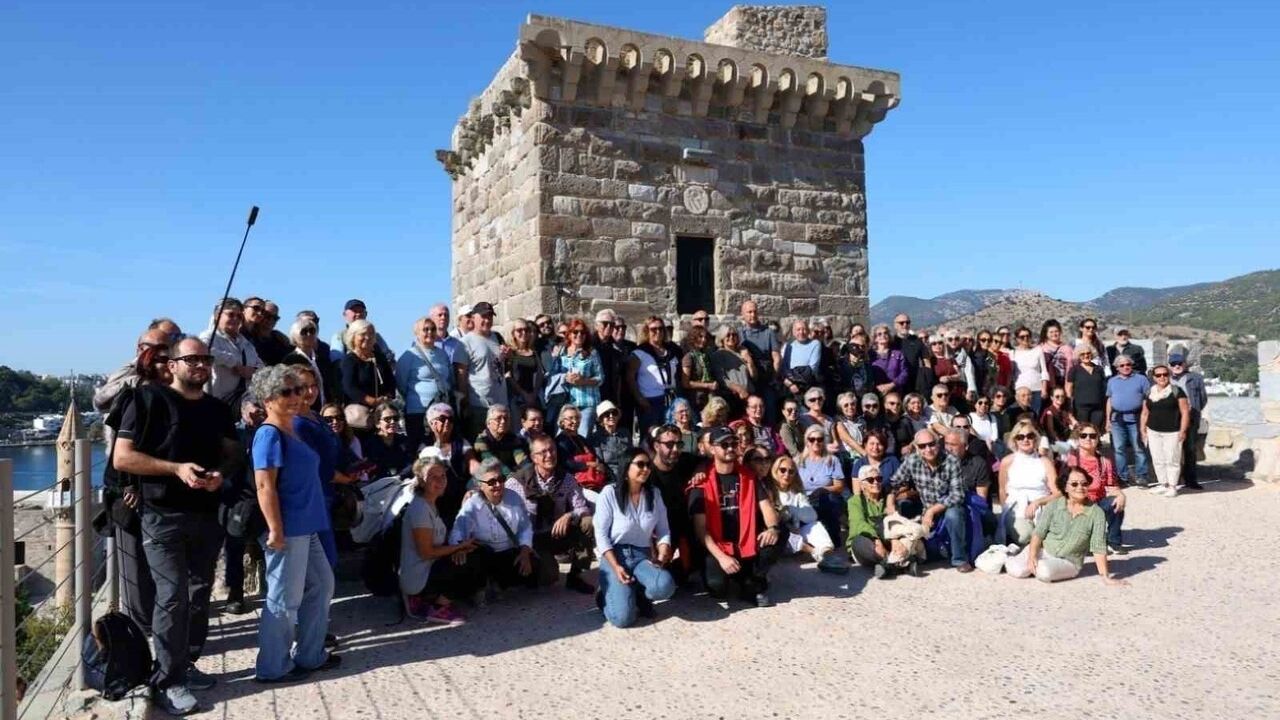 Bodrum’da kültür yürüyüşü: Bodrum Kalesi ve Sualtı Arkeoloji Müzesi’ne yoğun ilgi