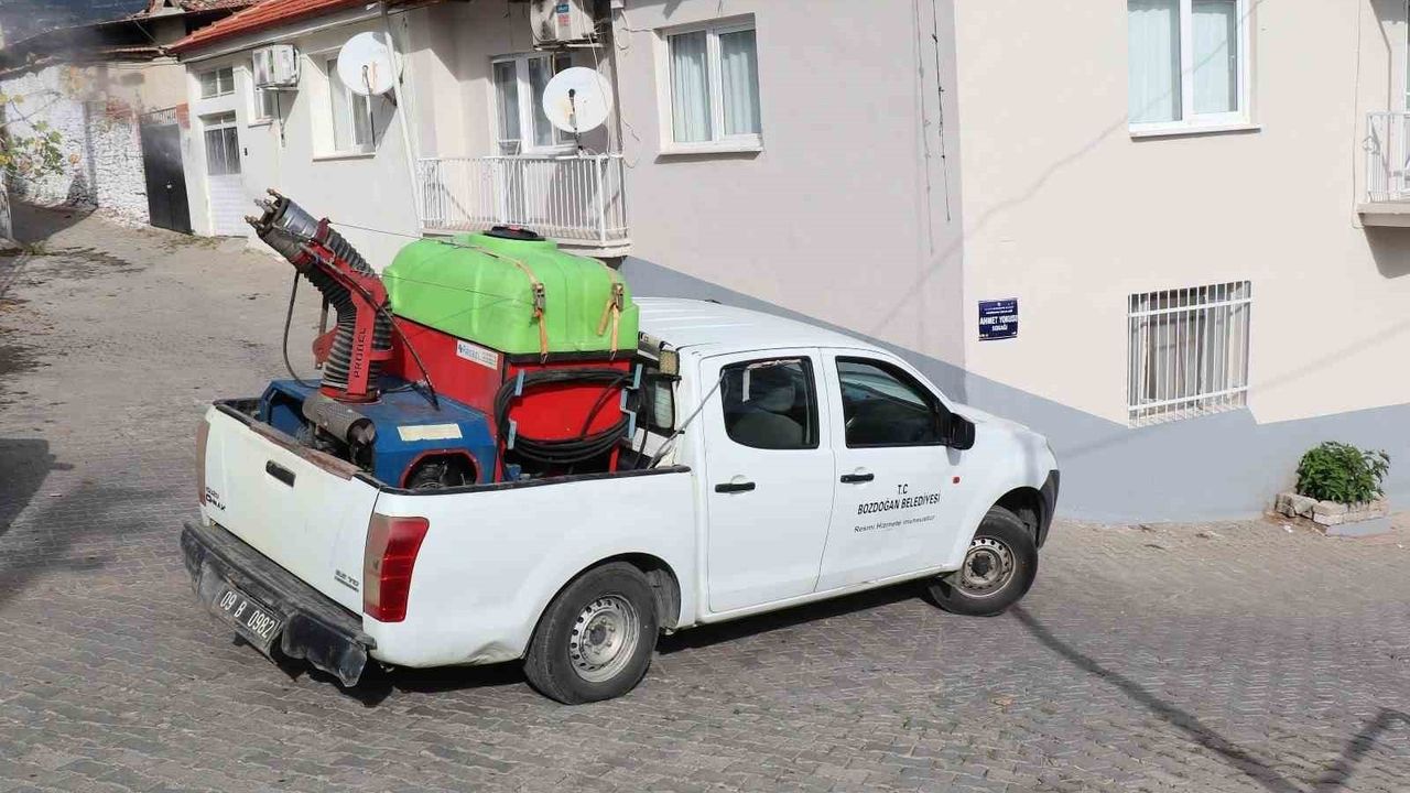 Bozdoğan'da karasineklerle mücadele: Düzenli ilaçlama ve vektör kontrolü