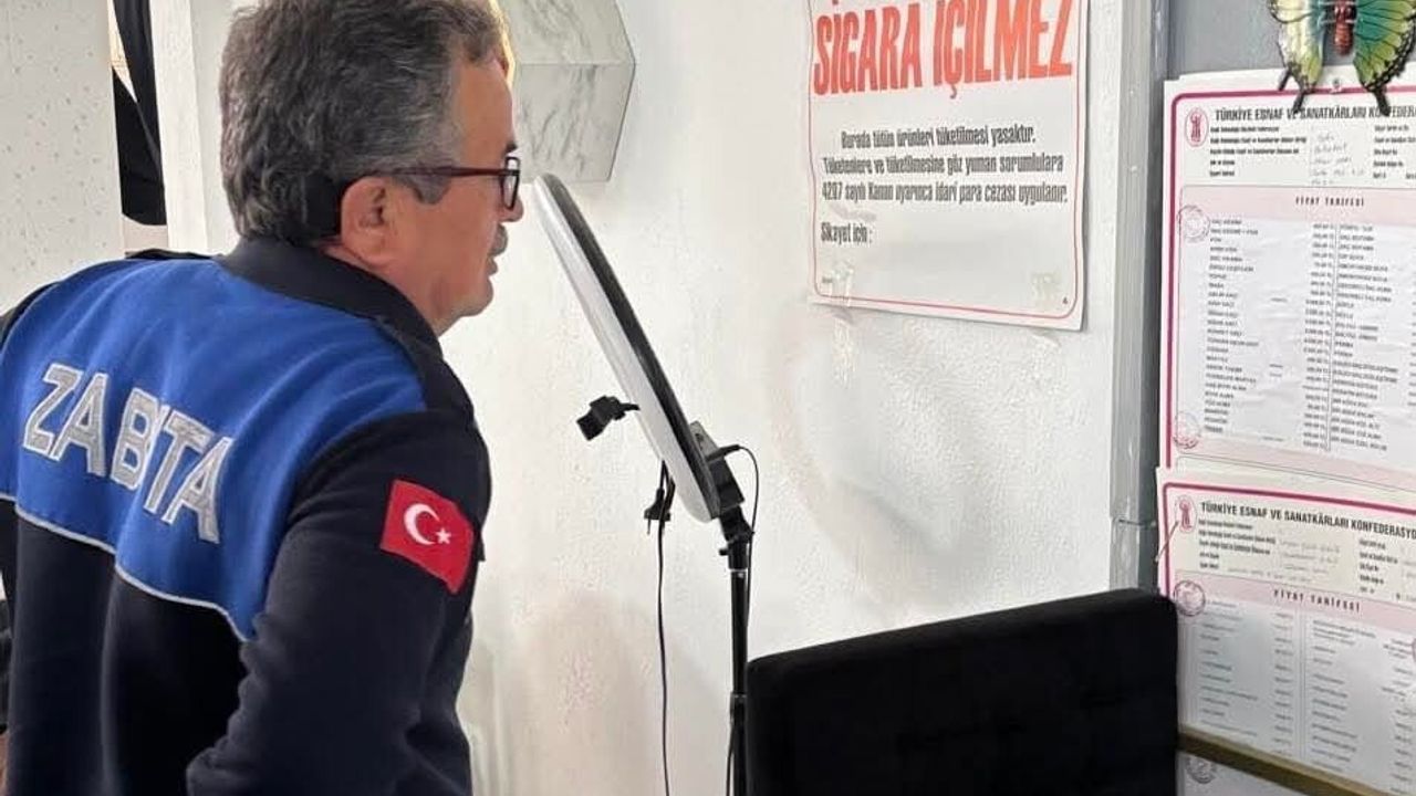 Buharkent'te güzellik salonlarına ortak zabıta ve sağlık denetimi