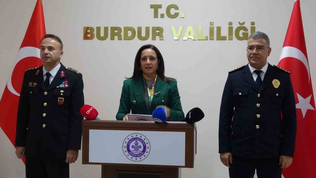 Burdur'da 10 ayda 9 bin 146 asayiş olayı: Güvenlik verileri ve operasyonlar